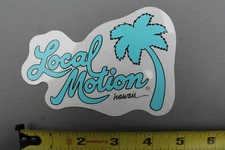Local Motion Hawaii Turquoise Green Surfboards 80's LM2 Vintage Surfing STICKER