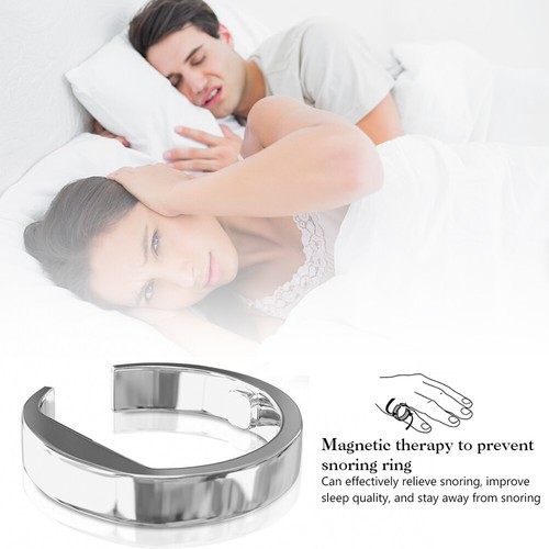 Anti Snore Stop Snoring Accupresure Ring - S/M/Large size Adjustable Sleep Aid
