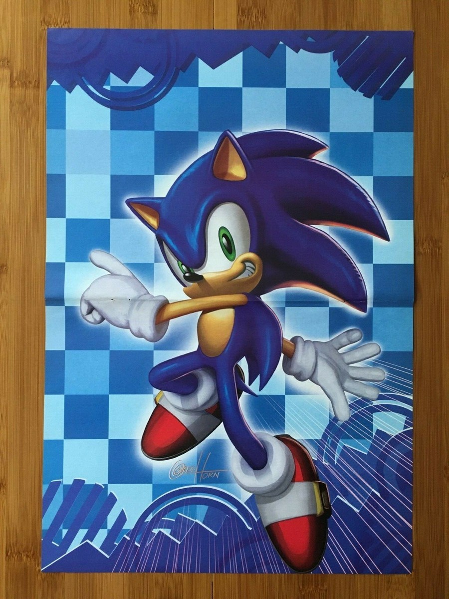 Sonic the Hedgehog 2-Sided Poster Official Ben Bates/Greg Horn