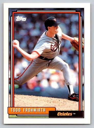 1992 Topps - Todd Frohwirth #158