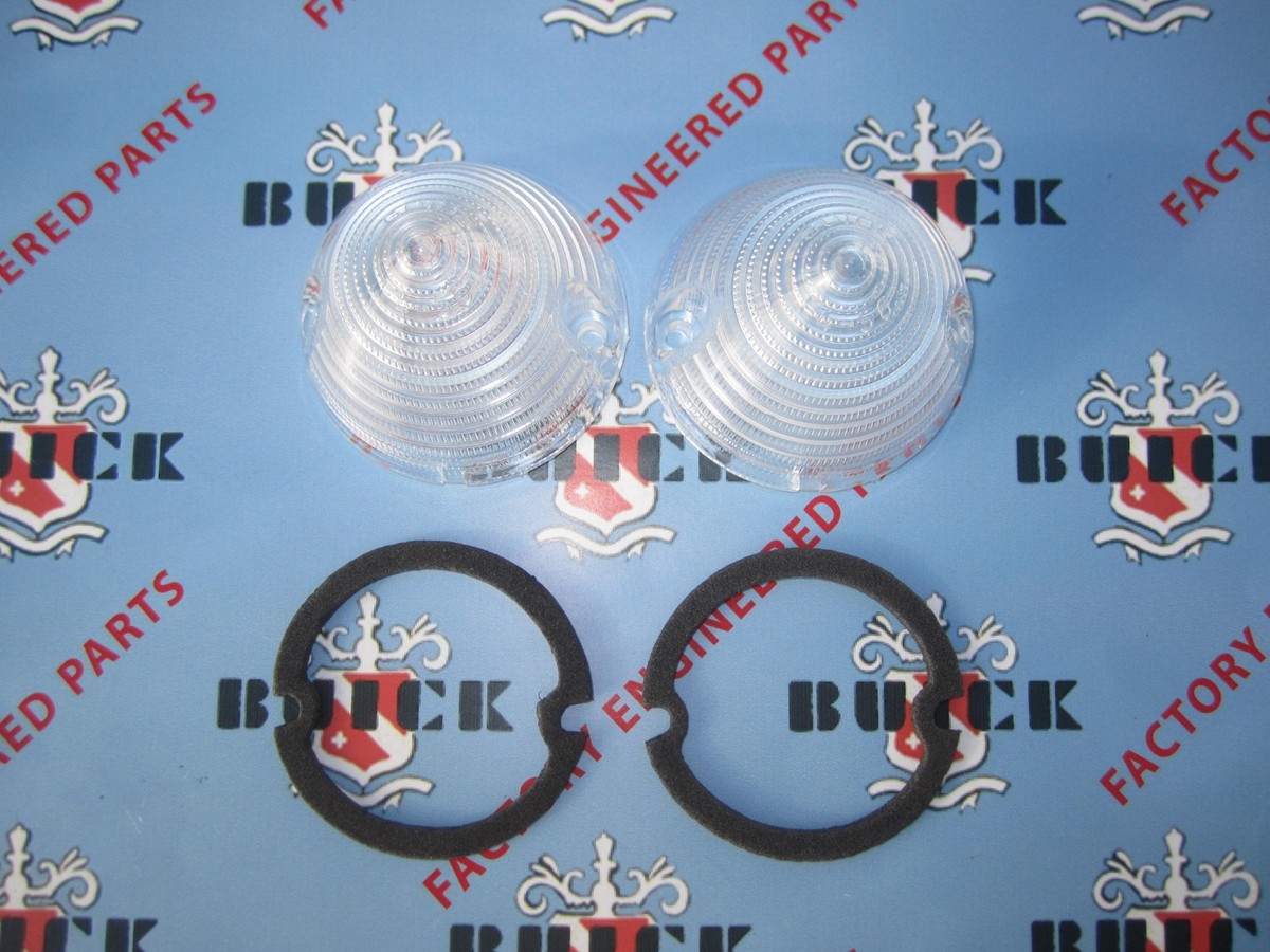 1956-1957 Buick Parking Lenses & Gaskets Kit | Front Fender| OEM