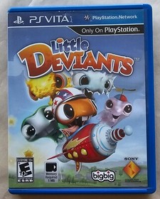 Little Deviants (Sony PlayStation Vita, 2012) CIB, Complete