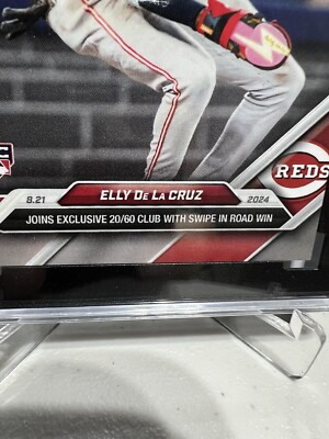 Elly De La Cruz (RC) 2024 Topps Now - #577 JOINS 20/60 CLUB SGC