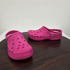 Crocs Classic Clogs Women 10 Men 8 Pink Slip On Casual Waterproof Summer