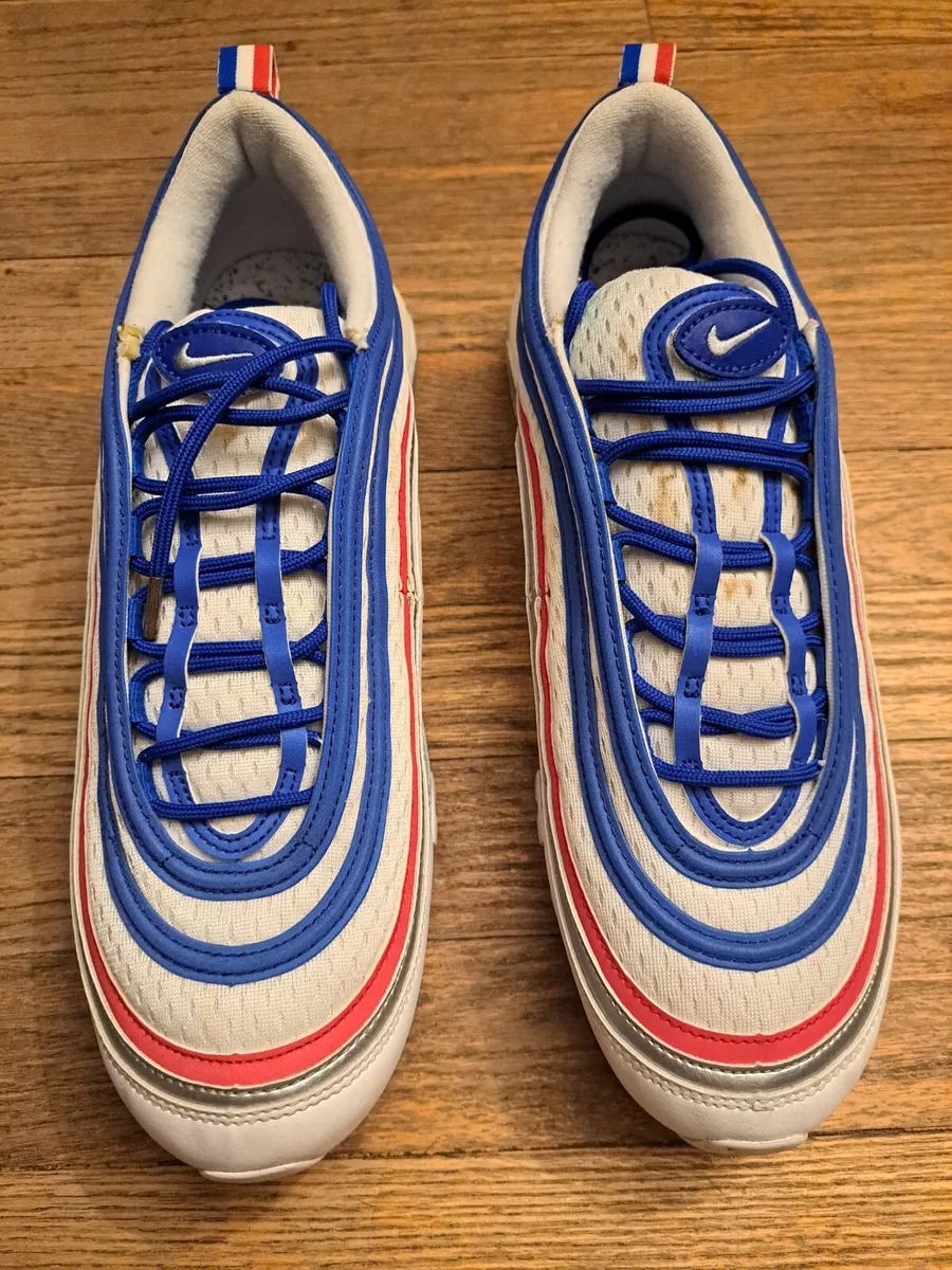 Air max 97 clearance game royal/university red/metallic silver