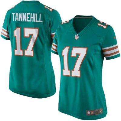 CAMISETA NIKE MODELO GAME FEMENINO JERSEY NFL DE LOS DOLPHINS Nº17 TALLA M.