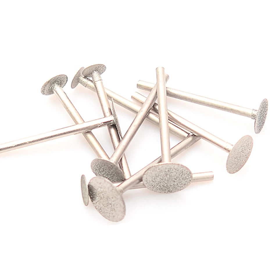 0.5 - 8mm Diamond Burr Grinding Head Bit 2.35mm Shank for Dremel Rotay Tools - Image 3 of 4