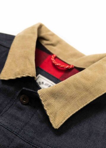 Outdoorjacke Iron & Resin Harris Jacket Denim Cotton Indigo XL - Bild 3 von 5