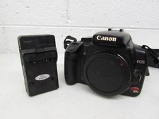 Canon Rebel EOS XTi DSLR Digital Camera Body Only Tested w/ Battery