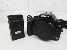 Canon Rebel EOS XTi DSLR Digital Camera Body Only Tested w/ Battery