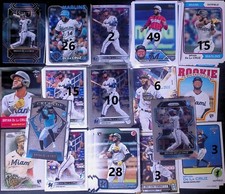 (164) CARD ROOKIE RC BASE LOT Bryan De La Cruz Miami Marlins Baseball MLB