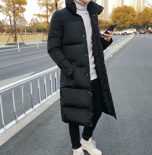 Down Coat Hooded Warm Jacket 