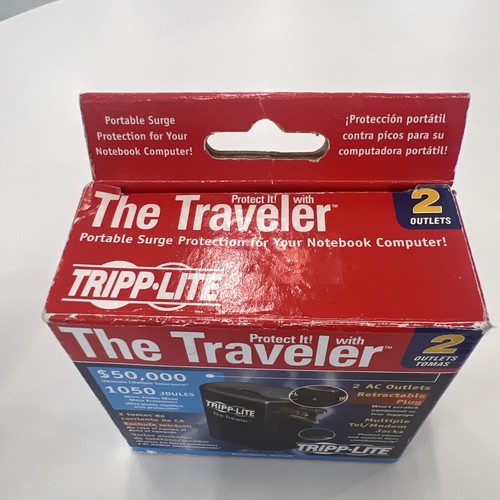 NEW Tripp Lite The Traveler Portable Surge Protection for Phone Modem Lines 1050 - Picture 5 of 5