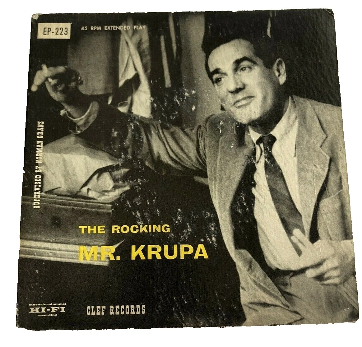 Gene Krupa Sola Velocidad de 45 RPM Discos de Vinilo