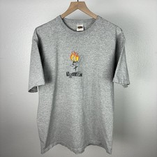 Vintage Ignite Lighter Jesus 2 Timothy Made In USA Double Sided RARE T Shirt XL