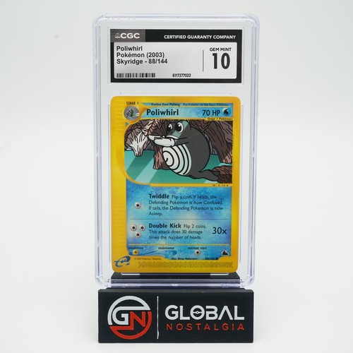 Poliwhirl graded CGC 10 for sale on eBay