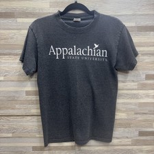Grey Vintage Appalachian State Shirt Size Small Made in USA