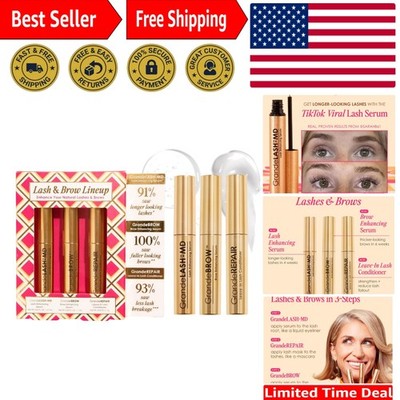 Grande Cosmetics Mini Lash & Brow Lineup - GrandeLASH-MD, GrandeBROW, GrandeR...