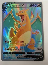 Pokémon TCG Charizard v Full Art Ultra Rare Brilliant Stars 153/172