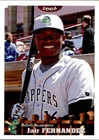 2008 Beloit Snappers Grandstand #8 Jair Fernandez Cartagena Colombia Card