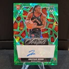 2024-25 Panini Mosaic  Autographs Mosaic Jonathan Mogbo Green Ice #RS-MOG