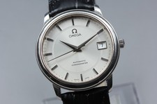 Reloj Automático Hombre Omega De Ville Prestige 168.1050 34mm Vintage Casi Como Nuevo