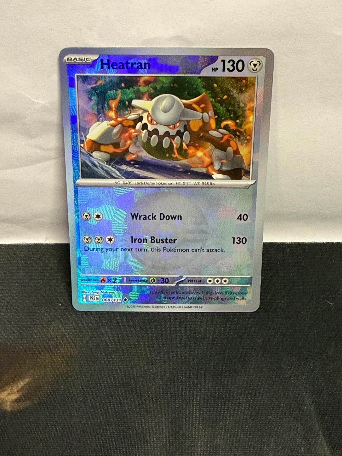 Heatran (Poke Ball Pattern) Uncommon SV: Prismatic Evolutions 068/131 NM