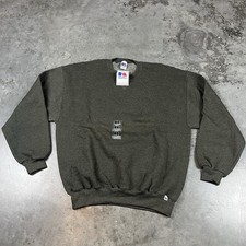 Vintage Russell Athletics Sweatshirt Mens XL Green Pullover NWT