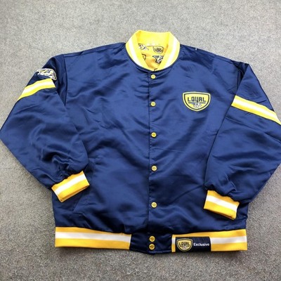 Nashville Predators Jacket Mens XL Blue NHL Hockey Smashville