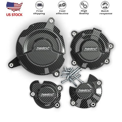 For Suzuki GSXS1000 GSXS950 GSX-S950 2020-2026 Carbon Engine Protection Cover