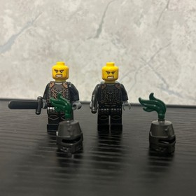 1x LEGO Minifigure Knight Kingdoms Dragon Chainmail Helmet Plume cas453 Set 7950