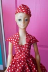 60s JAPAN DOLL barbie clone VINTAGE PLASTIC japanese 10" BILD LILLI mannequin