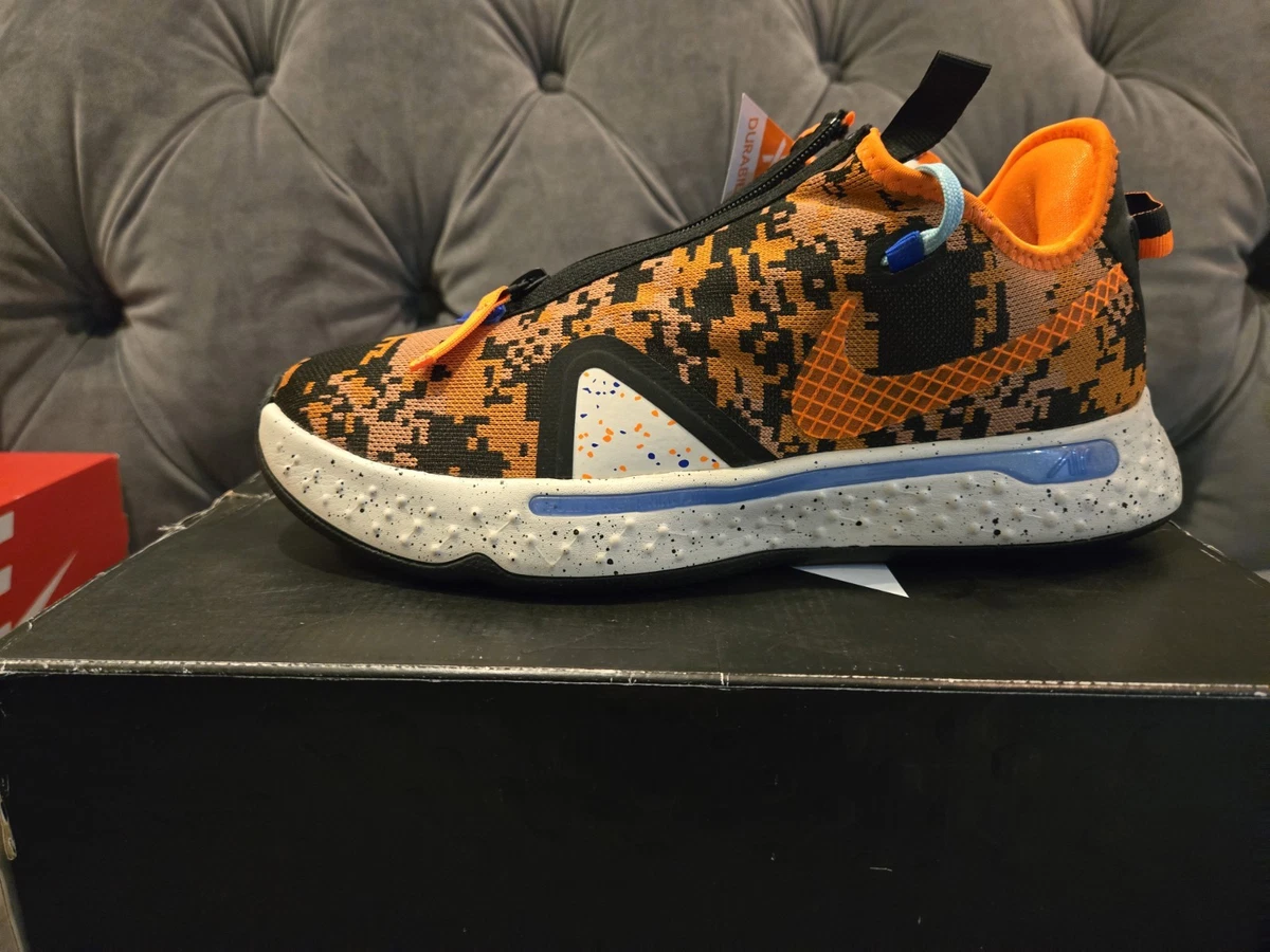 Las mejores ofertas en Nike PG 4 EP Digi Camo - Total Orange | eBay