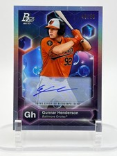 2022 Bowman Platinum - Gunnar_Henderson_#PE-17_Precious Elements_Auto/50