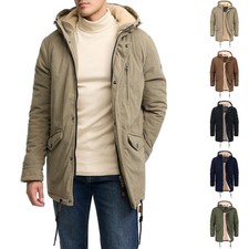 Indicode Herren Winterjacke INLedley-Cordjack...