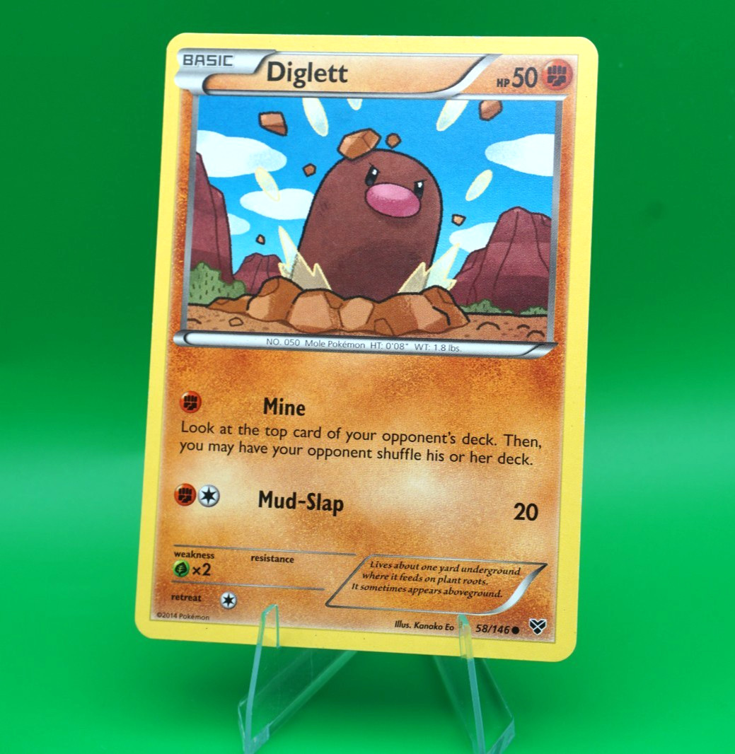 Diglett | 58/146 | Common | Regular | XY | Pokémon | See Shipping Promos