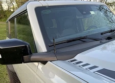 4" Short Black Aluminum Antenna Mast Power Radio AM/FM for Ford Bronco 2021-2025