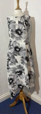 Rocha John Rocha Size 10 Dress Grey asymmetric Party Evening Wedding 1656