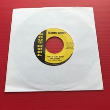 HERMAN GRIMES That's Just Half The Story 1967 USA 7" vinyl single Wigan Casino