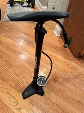 Vibrelli Bike Floor Pump with Gauge - High Pressure 160 PSI - Presta Valve Bike