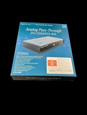 Digital Stream Analog Pass-Through DTV Convertor Box Model DTX9950