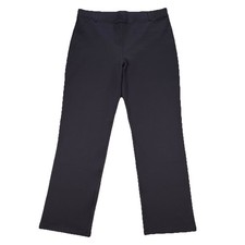 Quince Ultra-Stretch Ponte Pants Women's Large Office Work Dressy Classic Blue