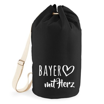 Seesack Bayer mit Herz Geschenkidee Bayer Geschenk Präsent Mitbringsel Souvenir