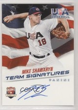 2015 Panini USA Baseball 280/399 Mike Shawaryn #MS Auto 2x6