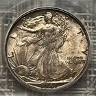 1941-D Walking Liberty half dollar, ICG MS-62