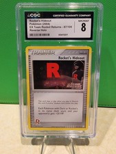 Rocket's Hideout 87/109 Team Rocket Returns Reverse Holo CGC 8 on eBay