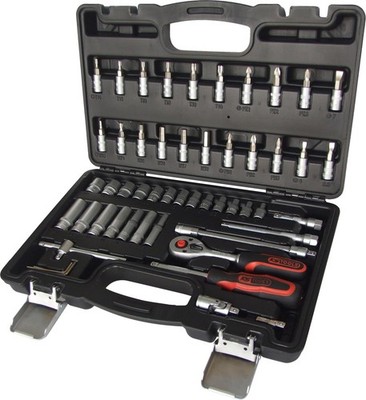 KS TOOLS 1/4'' Steckschlüssel-Satz, 53-tlg