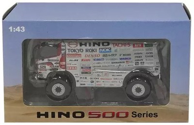 1/43 HINO 500 Series Dakar Rally 2013 #520 Silver x Red Diecast