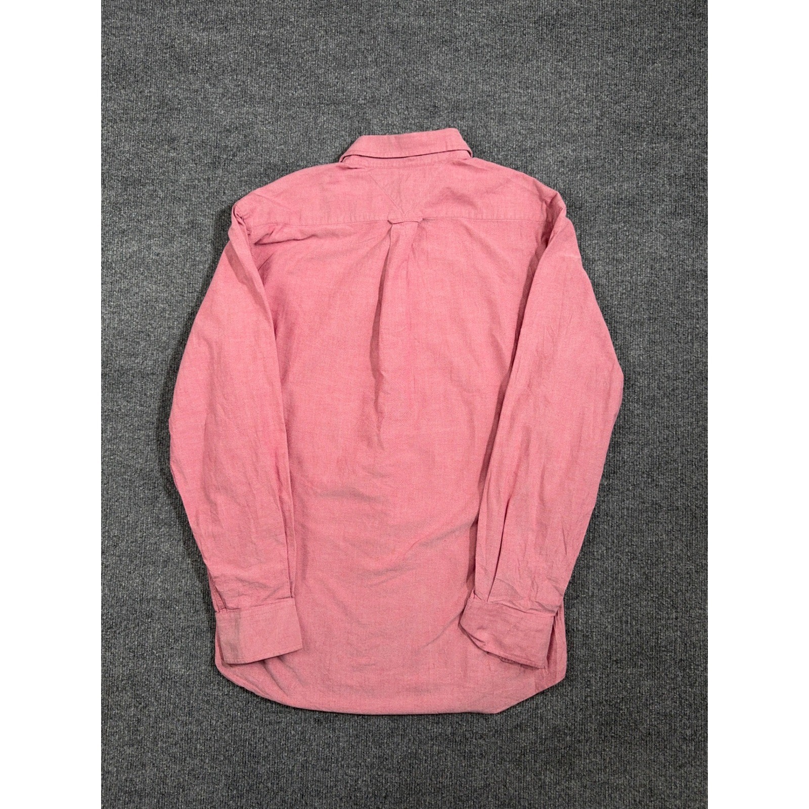 Tommy Hilfiger Heritage Oxford Red Button Down Shirt Mens Medium thumbnail 4