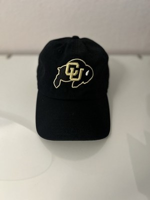 Colorado Buffaloes Hat Cap OSFA Black Adjustable Baseball Cap  47 Brand Clean Up